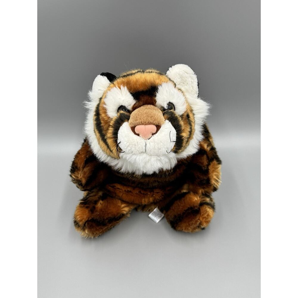 SKM Enterprises Striped Tiger Plush 9” Stuffed Animal